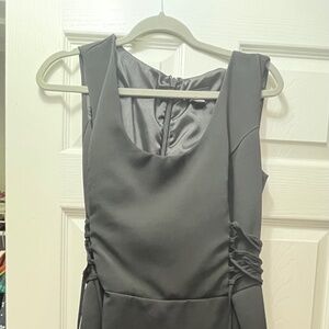 City Chic black tie-waist dress (like new)